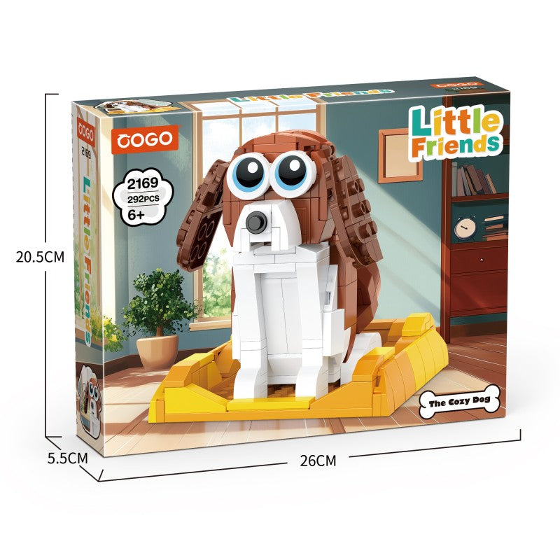 COGO 292PCS Little Friends Series Pet Building Blocks Toys