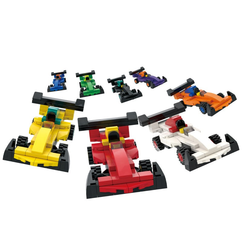 COGO 552PCS Racing Pioneer Series Building Blocks Toys