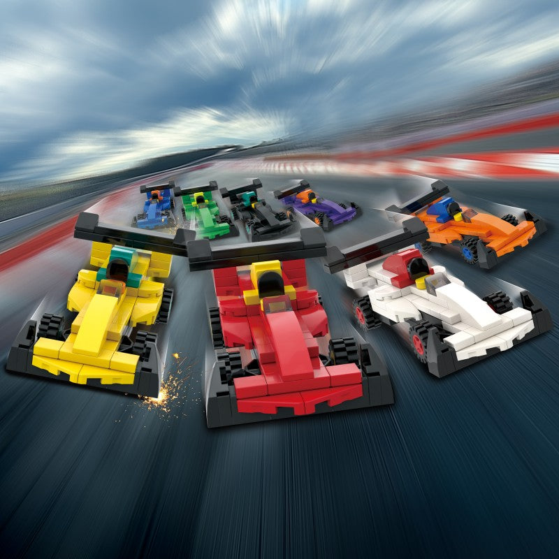 COGO 552PCS Racing Pioneer Series Building Blocks Toys