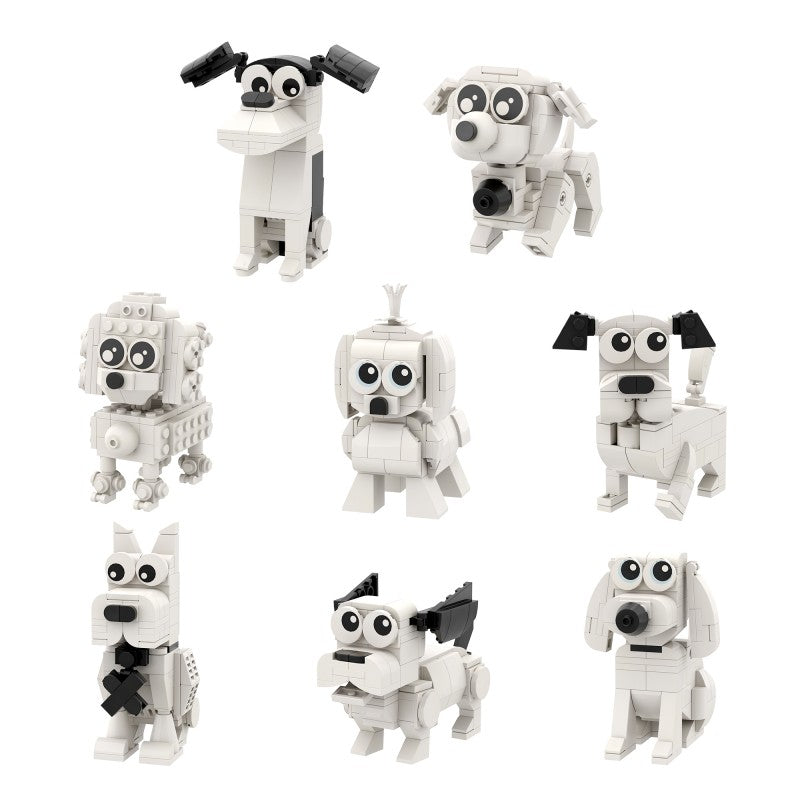 COGO 940PCS Little Friends Series Pet Building Blocks Toys