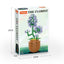 COGO 215PCS The Florist Series Potted Plant Building Blocks Toys