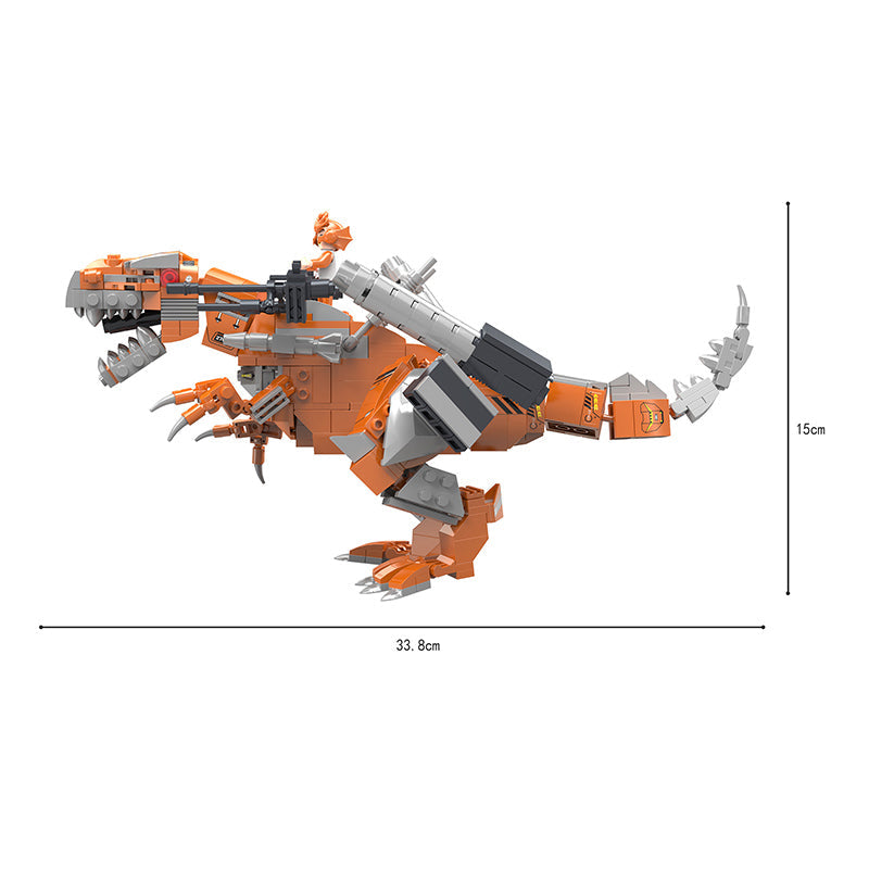 COGO 585PCS 机甲恐龙变形积木玩具