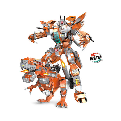 COGO 585PCS Mecha Dinosaur Transformation Building Block Toy