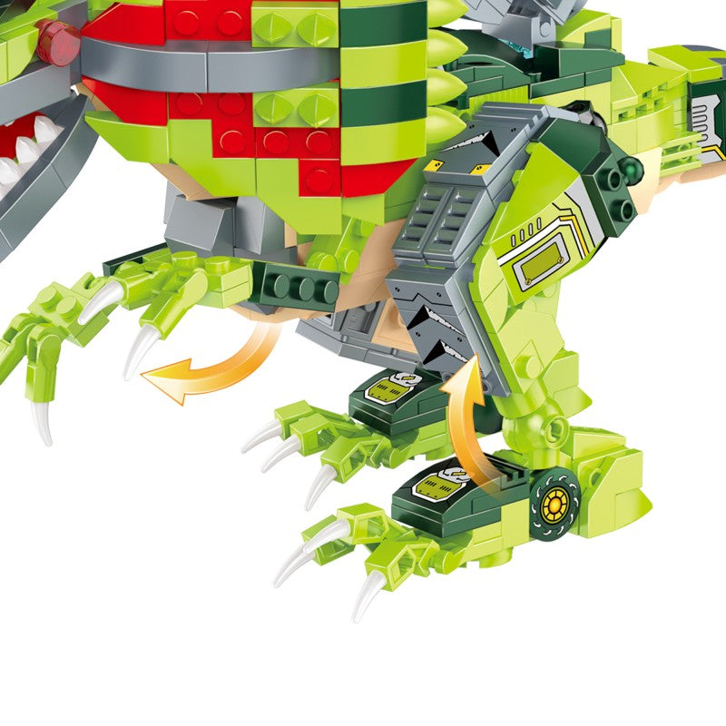 COGO 611PCS Mechanical Dinosaur Series Building Blocks Toys