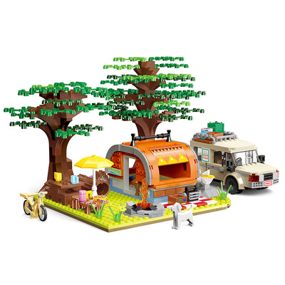 COGO 770PCS Outdoor camping Building Blocks Toys