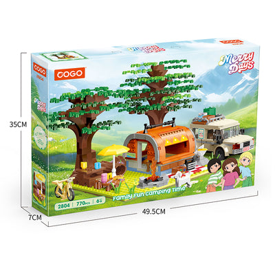 COGO 770PCS Outdoor camping Building Blocks Toys