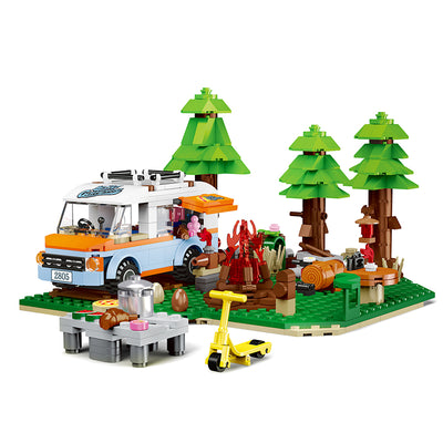 COGO 594PCS camping Building Blocks Toys