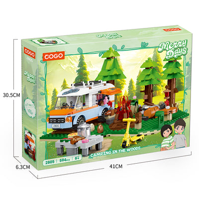 COGO 594PCS camping Building Blocks Toys
