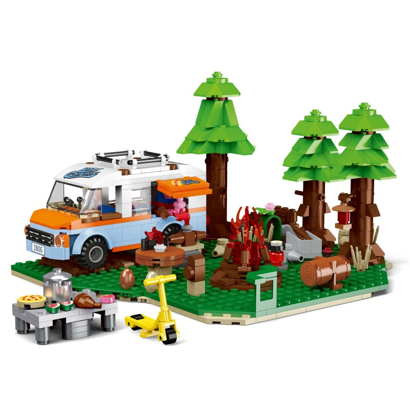 COGO 594PCS camping Building Blocks Toys