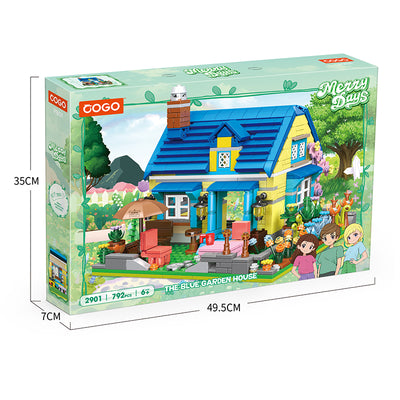 COGO 792PCS Garden House Block Building Blocks Toys
