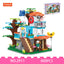 COGO 600PCS Fairytale Dream Butterfly Tree Forest House Building Blocks Toys