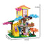 COGO 644PCS Fairytale Dream Secret Slide Cottage Building Blocks Toys