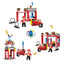 COGO 86-111PCS Eight Fire Building Block Toys
