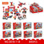 COGO 86-111PCS Eight Fire Building Block Toys