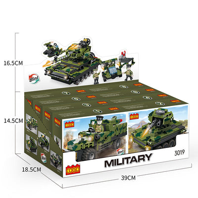 COGO 8-In-1 Military Building Block Toy