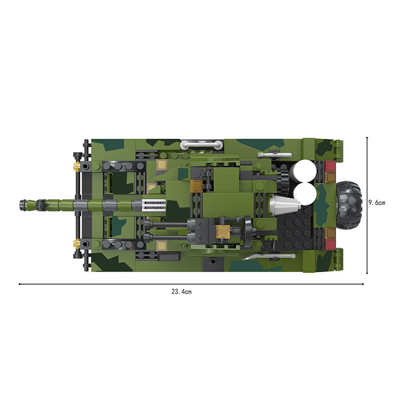 COGO 8 合 1 军事积木玩具