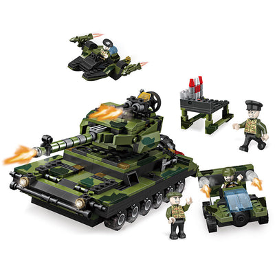 COGO 8-In-1 Military Building Block Toy