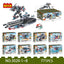 COGO Eight 2-In-1 Military Building Block Toys