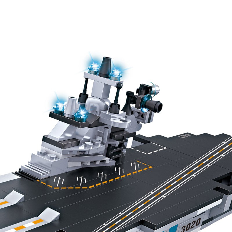 COGO Eight 2-In-1 Military Building Block Toys