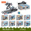 COGO Eight 2-In-1 Military Building Block Toys