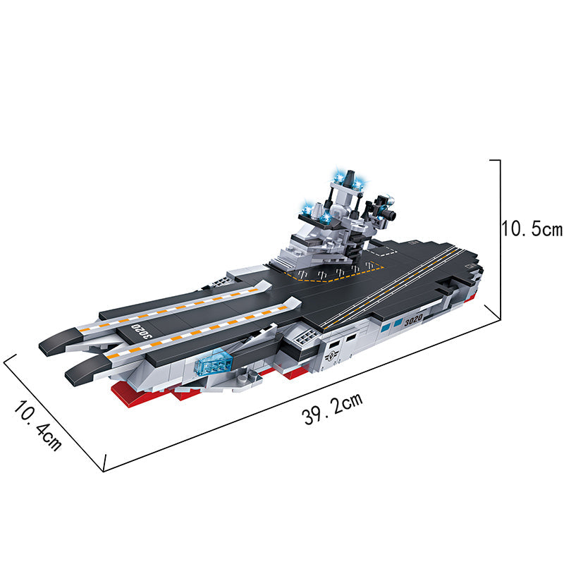 COGO Eight 2-In-1 Military Building Block Toys