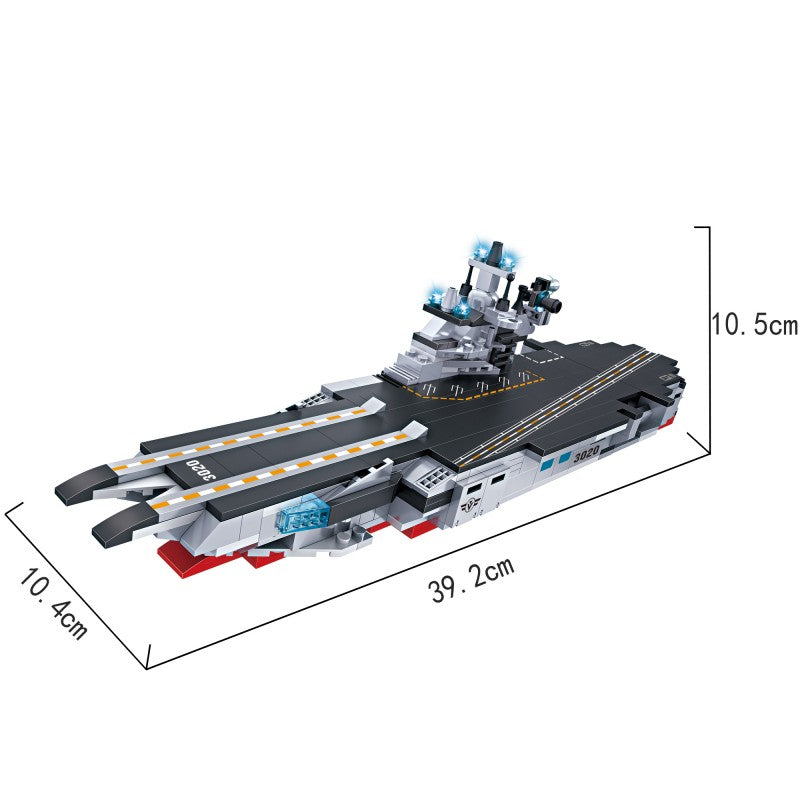 COGO Eight 2-In-1 Military Building Block Toys