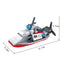 COGO Eight 2-In-1 Military Building Block Toys