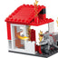 COGO 184PCS 2-in-1 Fire Truck Building Block Toy