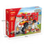 COGO 184PCS 2-in-1 Fire Truck Building Block Toy