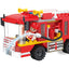 COGO 184PCS 2-in-1 Fire Truck Building Block Toy
