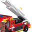 COGO 184PCS 2-in-1 Fire Truck Building Block Toy
