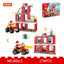 COGO 178PCS 2-In-1 Fire Building Building Block Toy