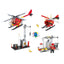 COGO 164PCS 2-In-1 Firefighting Airplane Building Block Toy