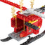 COGO 164PCS 2-In-1 Firefighting Airplane Building Block Toy