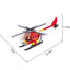 COGO 164PCS 2-In-1 Firefighting Airplane Building Block Toy