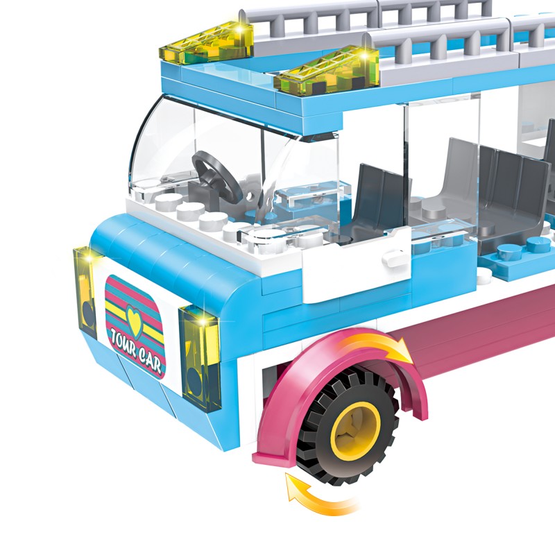 COGO Eight Building Block Toys For Girls