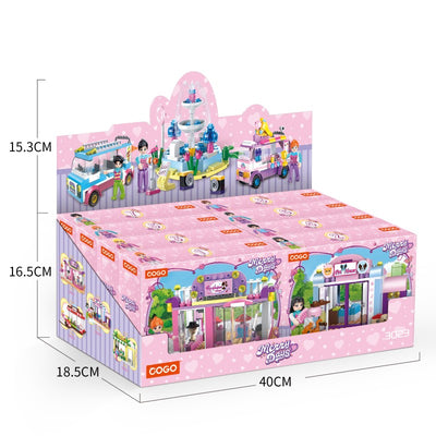COGO Eight Building Block Toys For Girls