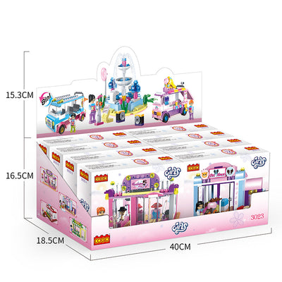 COGO Eight Building Block Toys For Girls