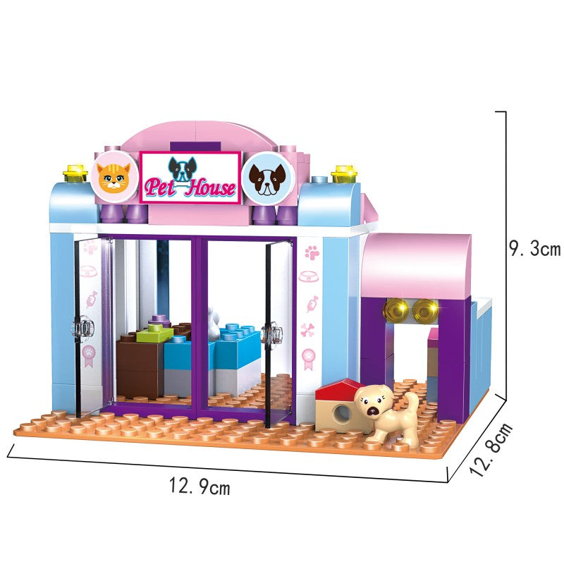COGO Eight Building Block Toys For Girls
