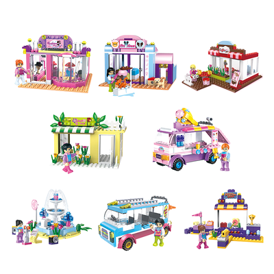 COGO Eight Building Block Toys For Girls