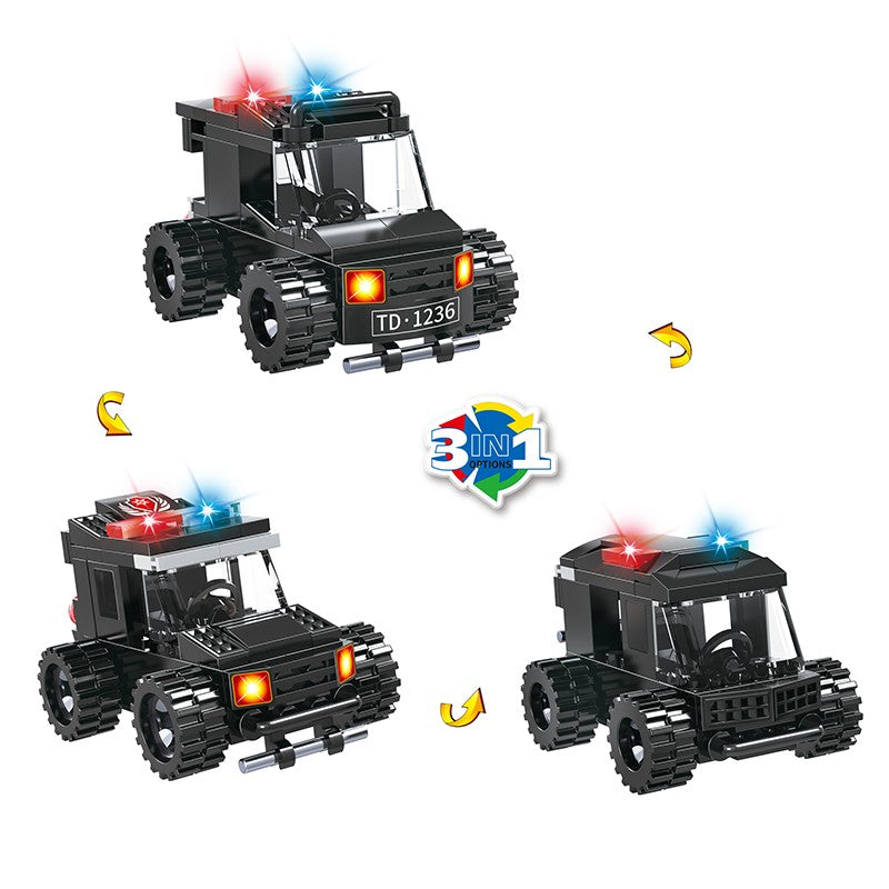 COGO 733PCS Eight Types Of City Swat Building Block Toys