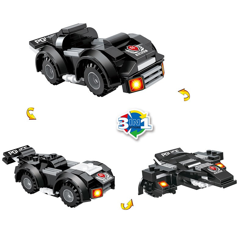 COGO 733PCS Eight Types Of City Swat Building Block Toys