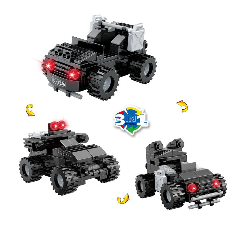 COGO 733PCS Eight Types Of City Swat Building Block Toys