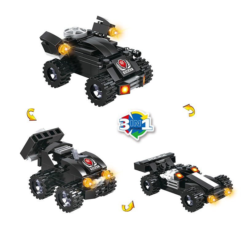 COGO 733PCS Eight Types Of City Swat Building Block Toys