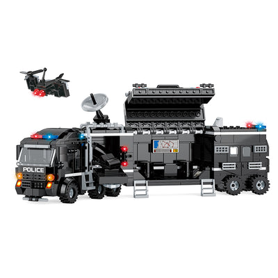 COGO 733PCS Eight Types Of City Swat Building Block Toys