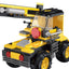 COGO 220PCS Creative And Versatile One-Change Three Engineering Vehicle Building Block Toys