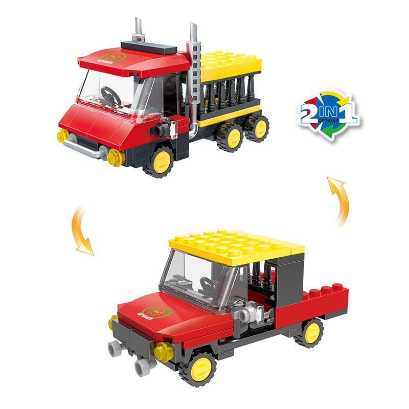 COGO Police Changeable Building Block Toys