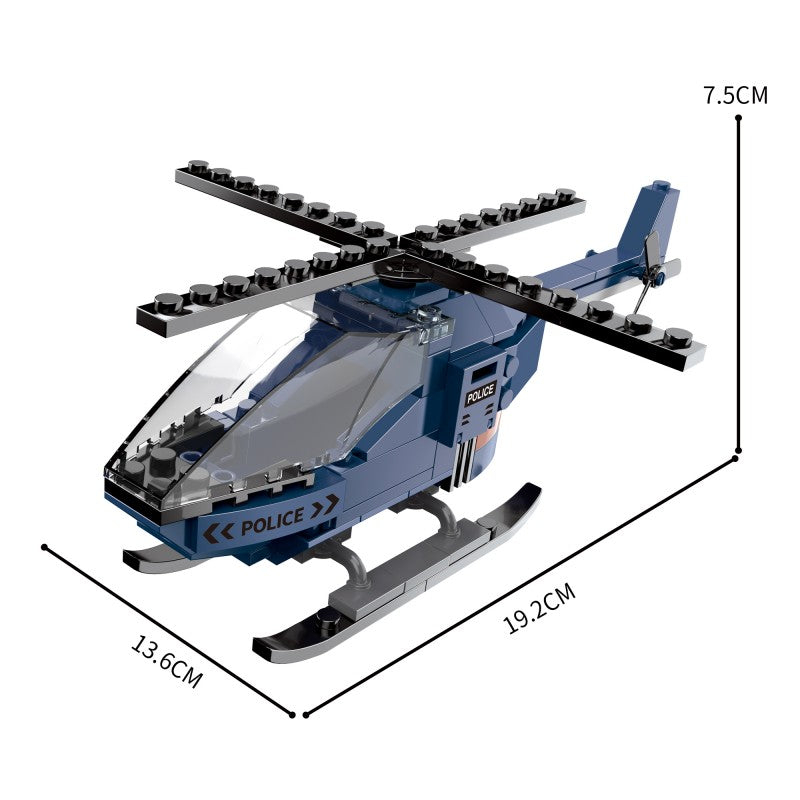 COGO Police Changeable Building Block Toys
