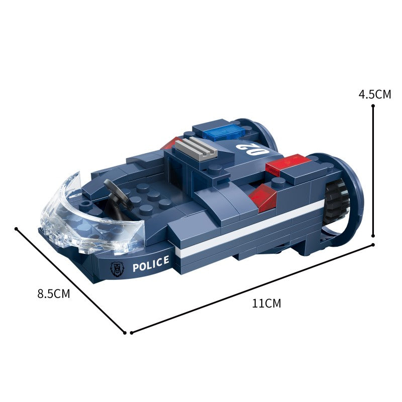 COGO Police Changeable Building Block Toys