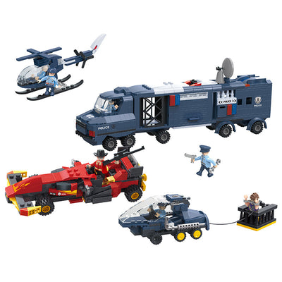 COGO Police Changeable Building Block Toys